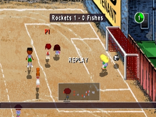 Backyard Soccer back cover for Playstation